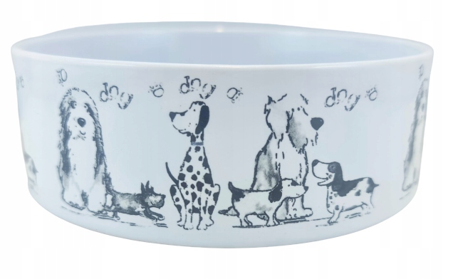 

Ceramiczna Stylowa Miska Dla Psa 15 × 5(520ml)cm