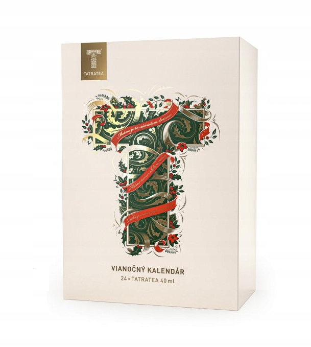 Levně Adventní kalendář Tatratea 49,5% 24 x 0,04 l dárkové balení