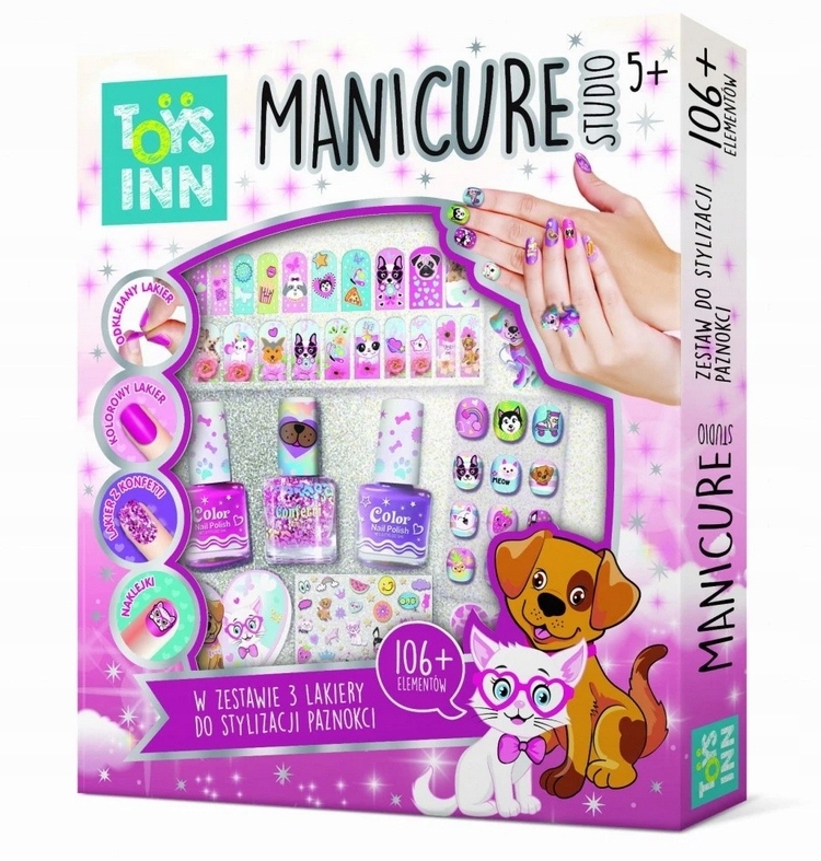 

Stnux, Manicure Studio Pets 3 lakiery (stn 760