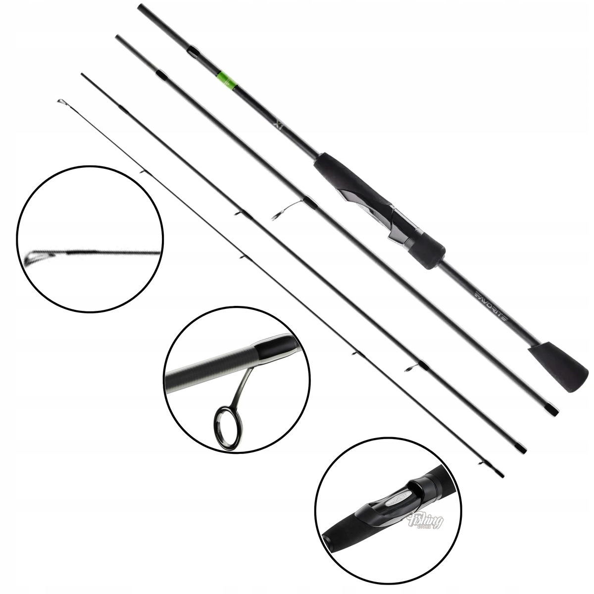 Wędka spinningowa Favorite X1 Travel X1.1-734ML 2.21m 5-18g Ex.Fast Grati