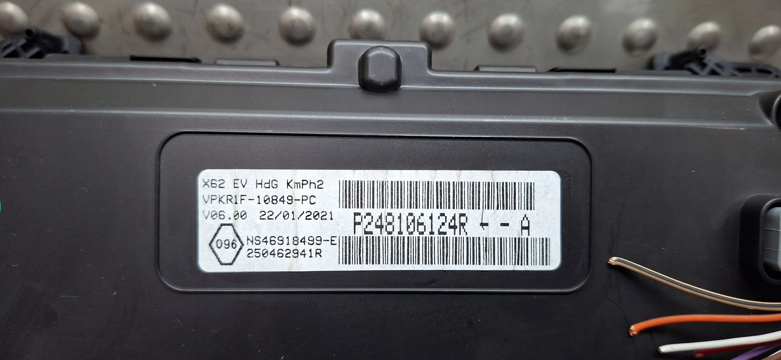 dials 248106124R RENAULT MASTER IV Z.E ELKETRYK 2021