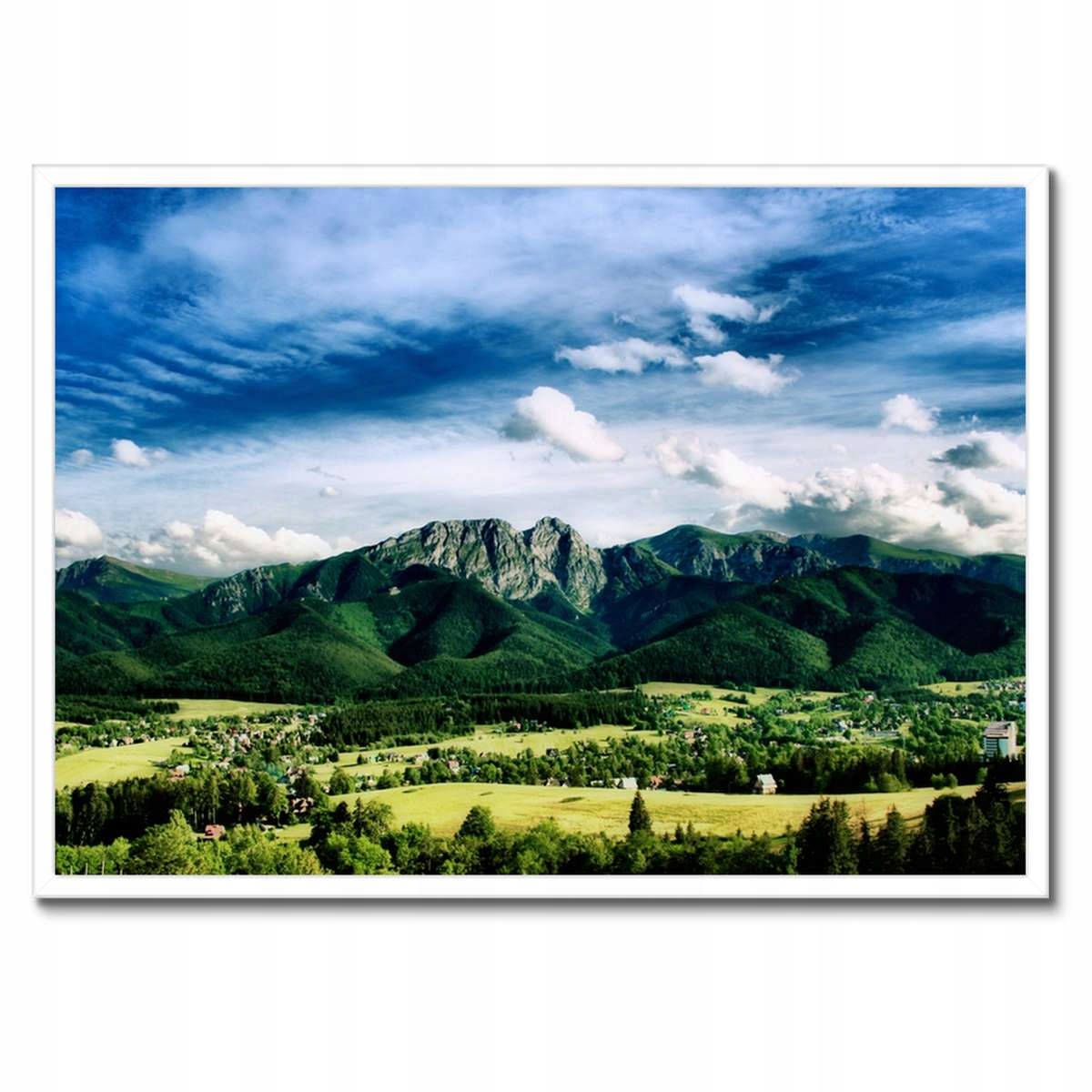 Plakáty v rámu 70x50 Tatry Panorama Krajina