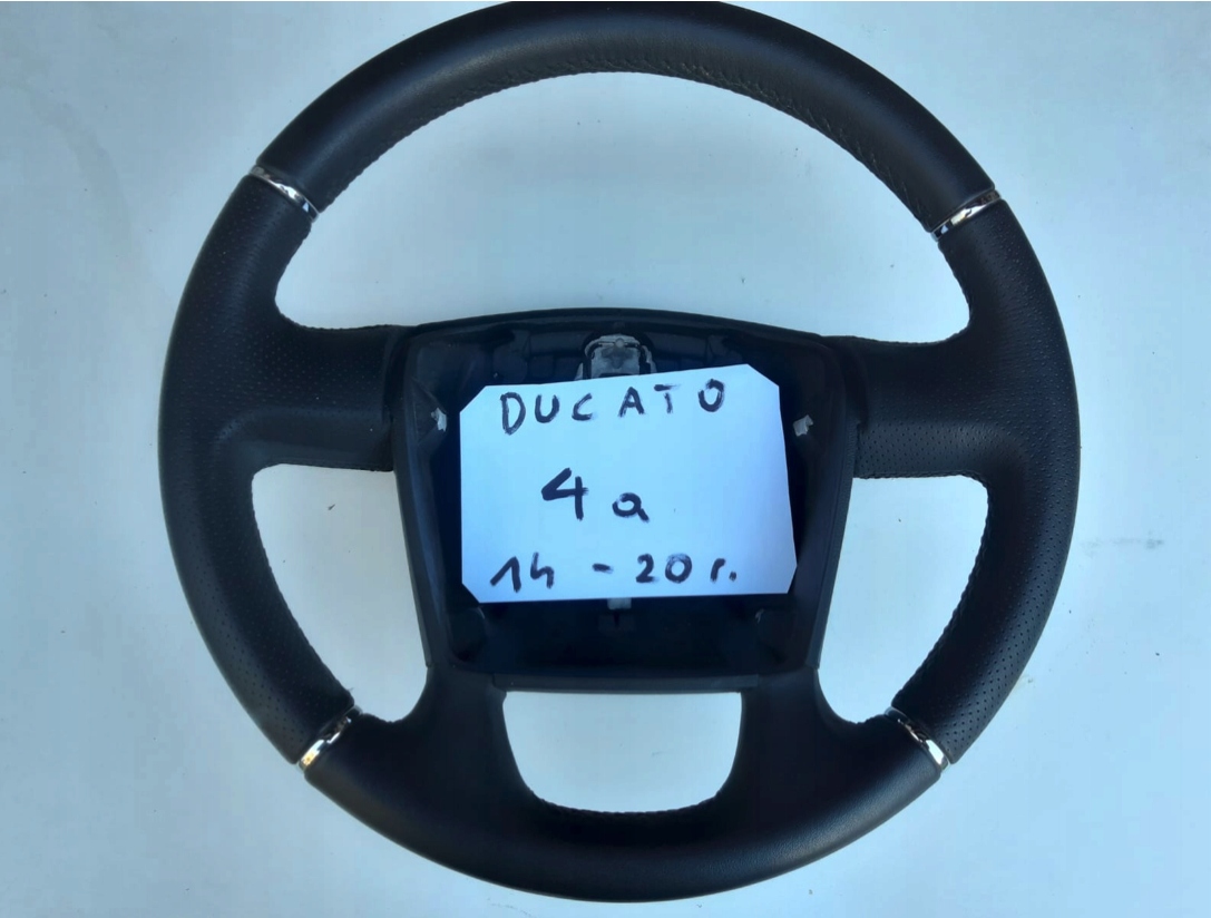 FIAT DUCATO РУЛЬОВЕ КОЛЕСО ОРИГІНАЛЬНА ШКІРА БЕЗ MULTI