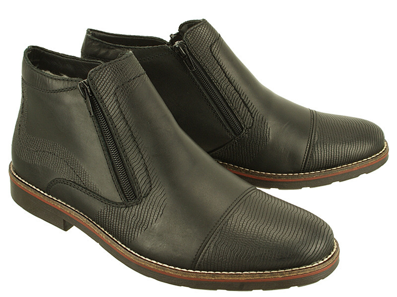 

Botki męskie Rieker 35381-00 czarny r43