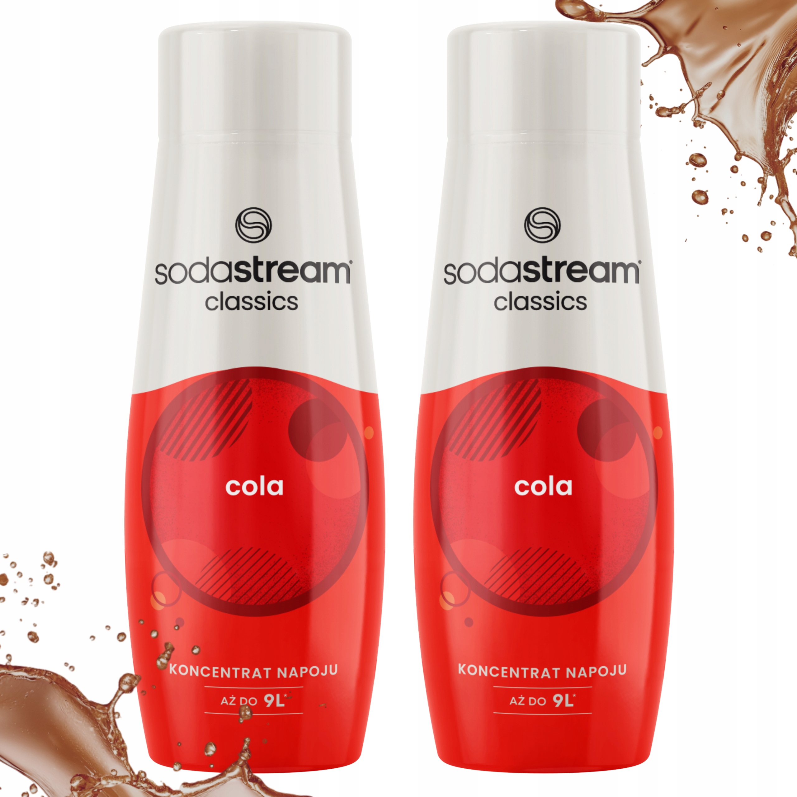2X SYROP SODASTREAM DO SATURATORA KONCENTRAT COLA NAPÓJ KONCENTRAT 440ML