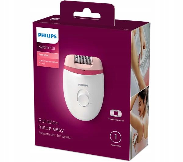 Depilator Philips BRE235/00 Zasilanie sieciowe