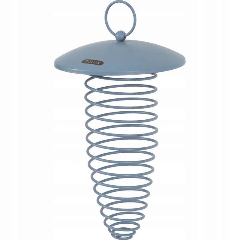 METALOWA SPIRALA - KARMNIK NA KULE TŁUSZCZOWE Z DASZKIEM MAŁY- ZOLUX