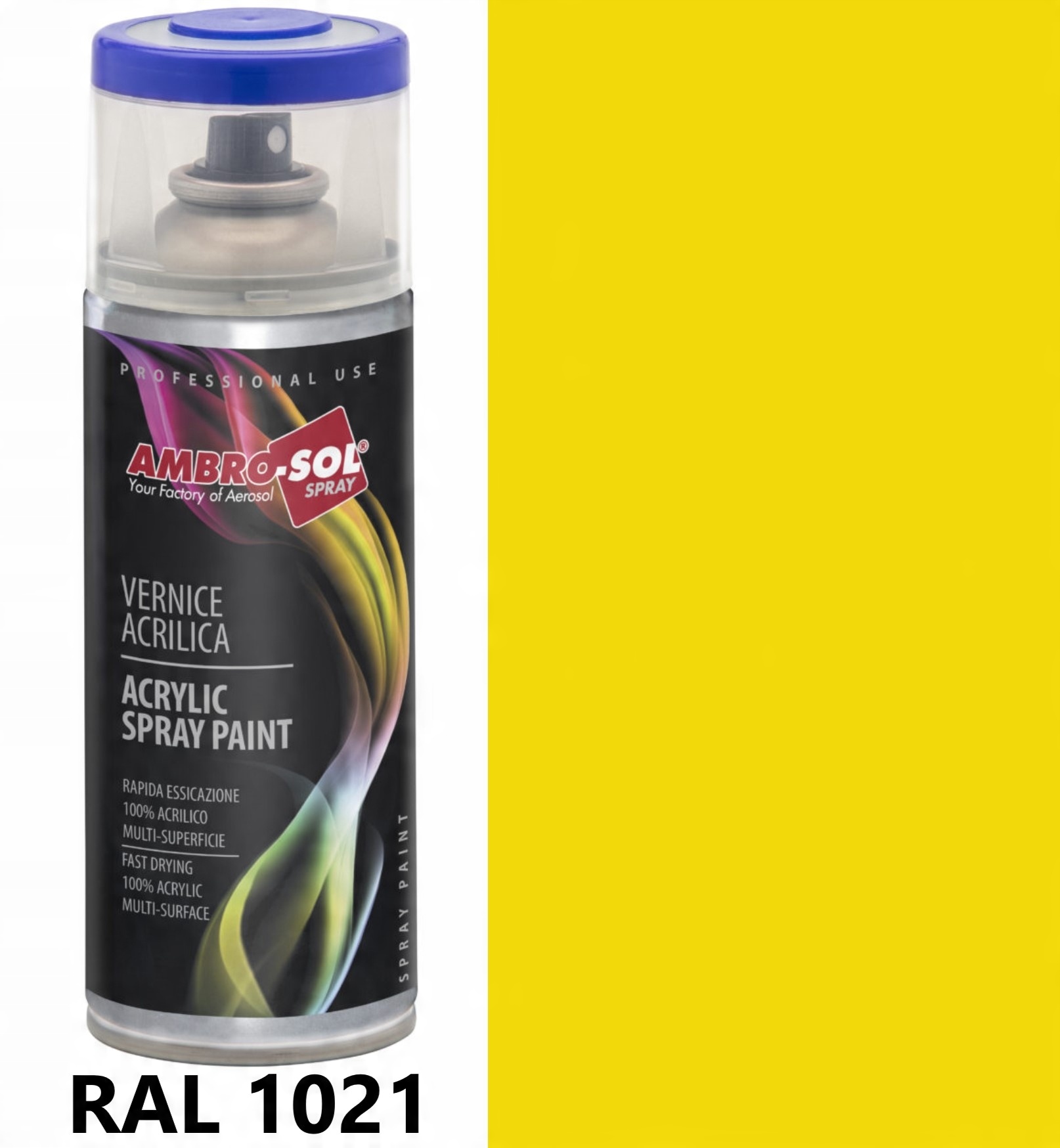 

1021 Ral Lakier Akrylowy Farba Spray Ambrosol