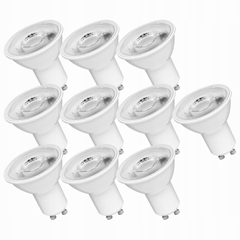 

10x Żarówka Led Halogen GU10 6,9W 80W 4000K Osram