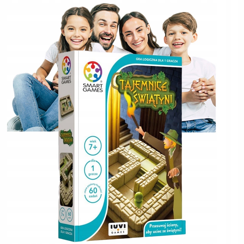 Uniwersalna Gra Planszowa Tajemnice Świątyni Planszówka dla dziecka