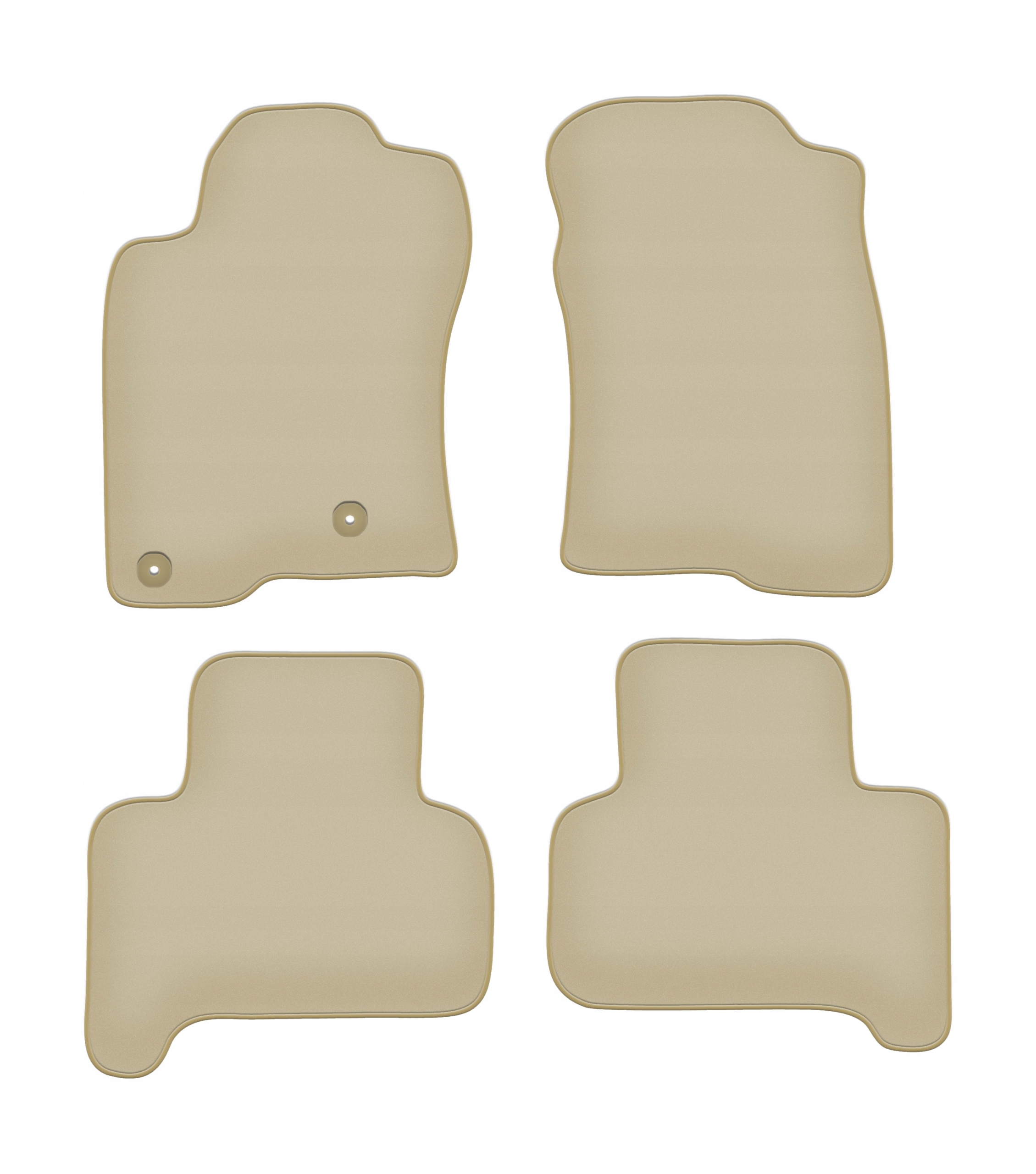 Velúrové koberčeky Premium pre: Toyota Land Cruiser J120 5-dverové (2002-2009)