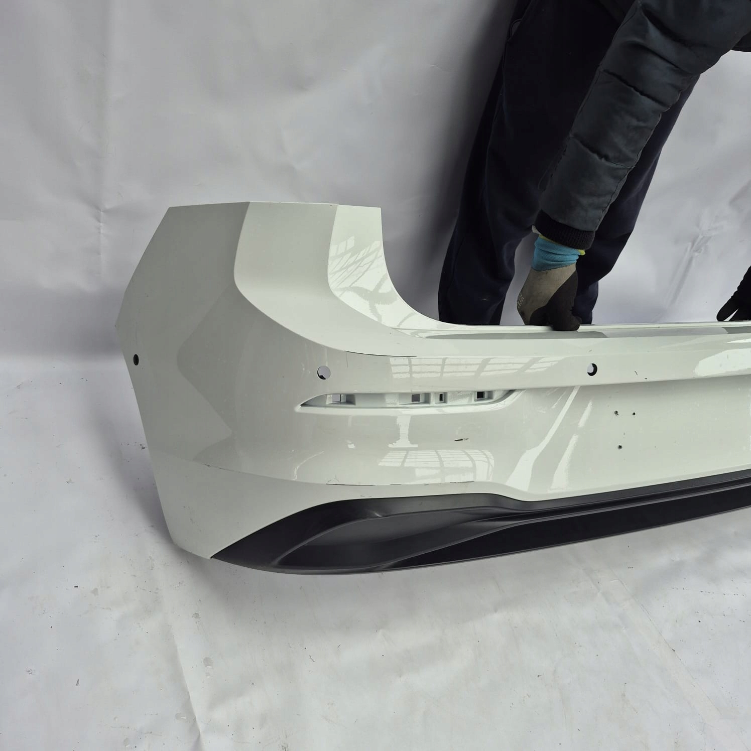 VW GOLF VIII 8 HB 19- bumper rear part rear PDC