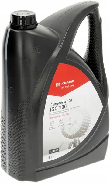 Olej sprężarkowy Iso 100 5L 50221005WEKR Kramp kompresora pompy próżniowej