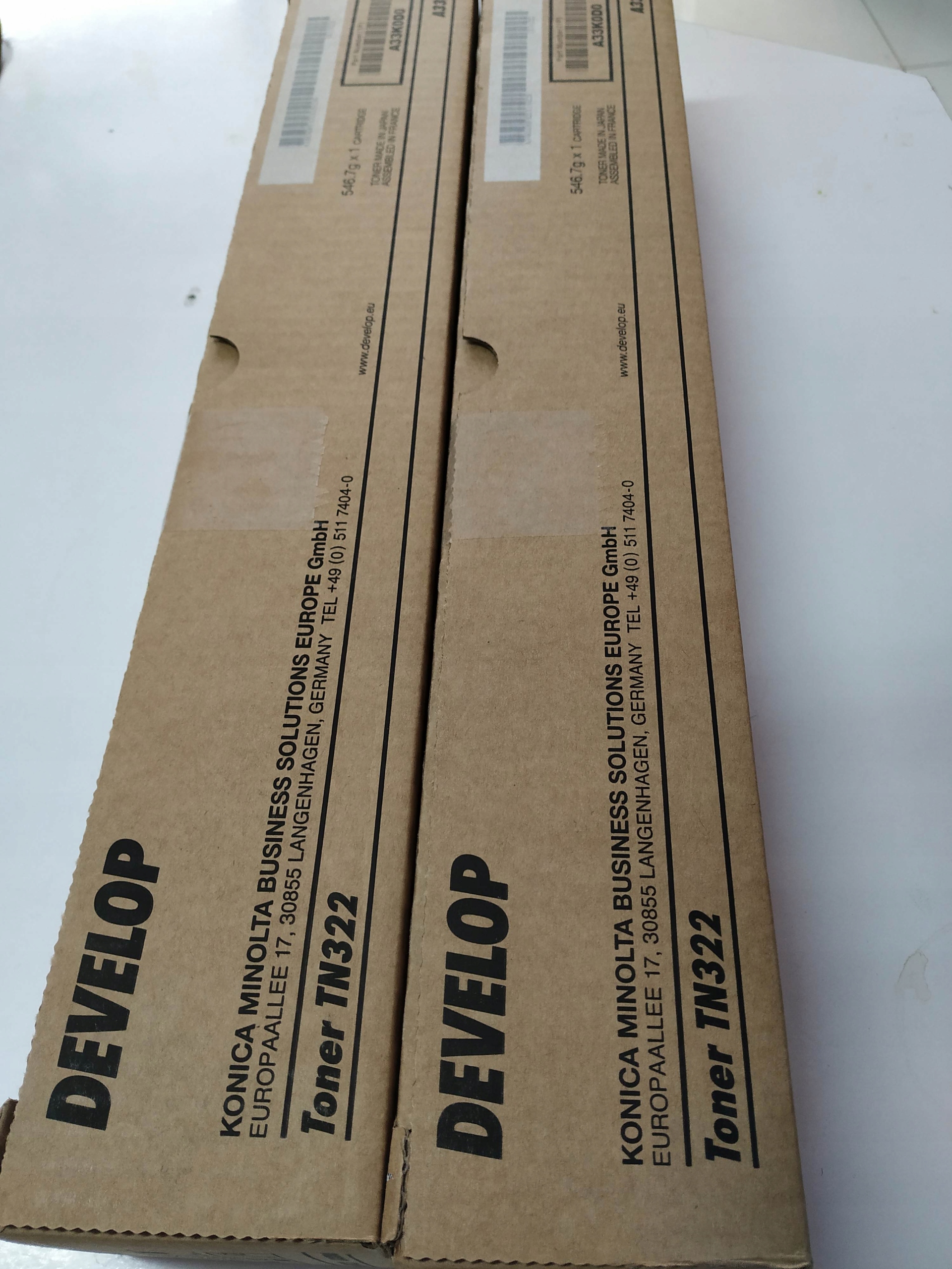 Toner Minolta originálny Develop 224e 364e TN322 TN-322