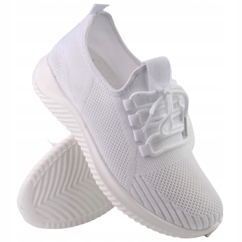 

Białe Wsuwane Buty Damskie Tenisówki Slip On r 39