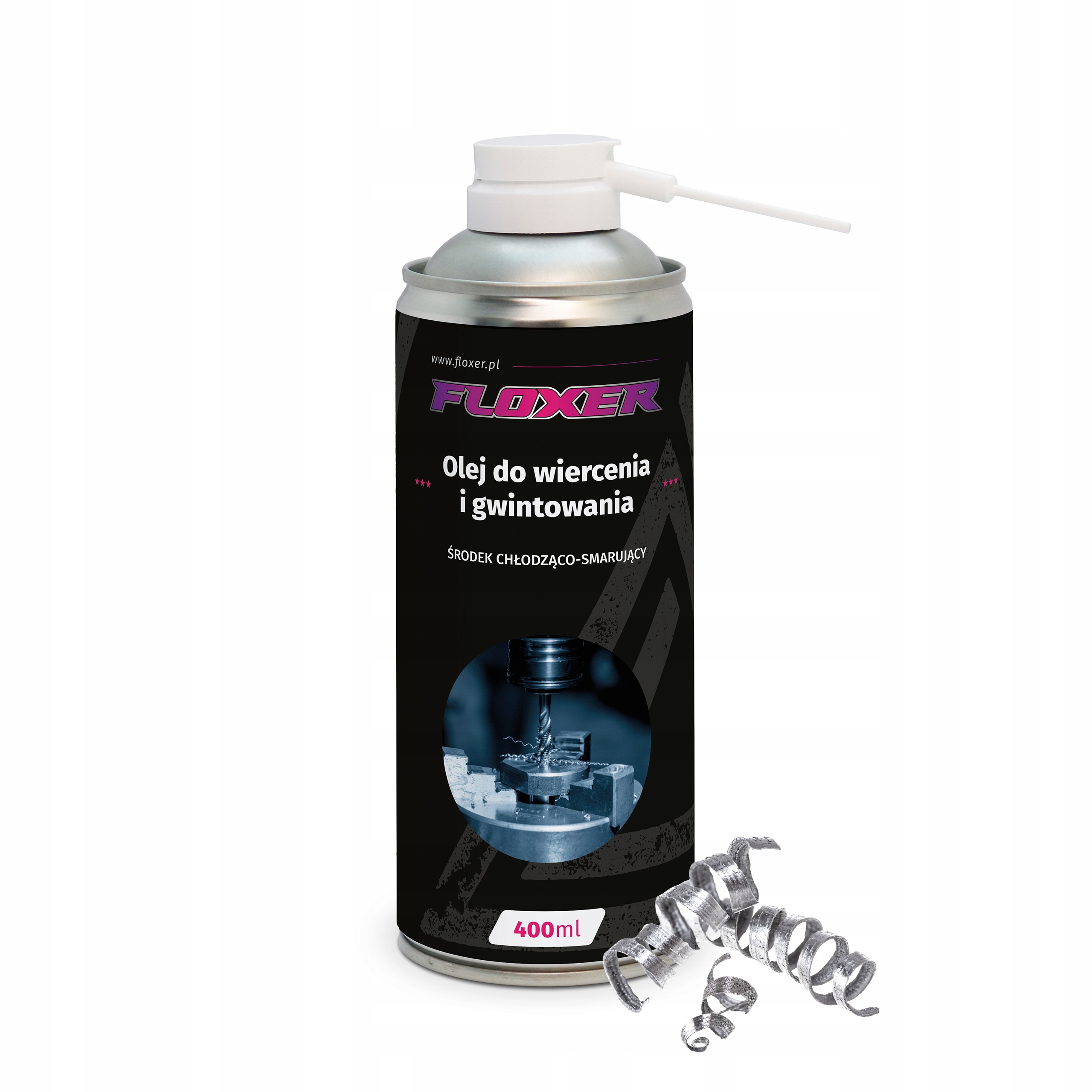 Olej do gwintowania i wiercenia Floxer 400ml spray do skrawania metali