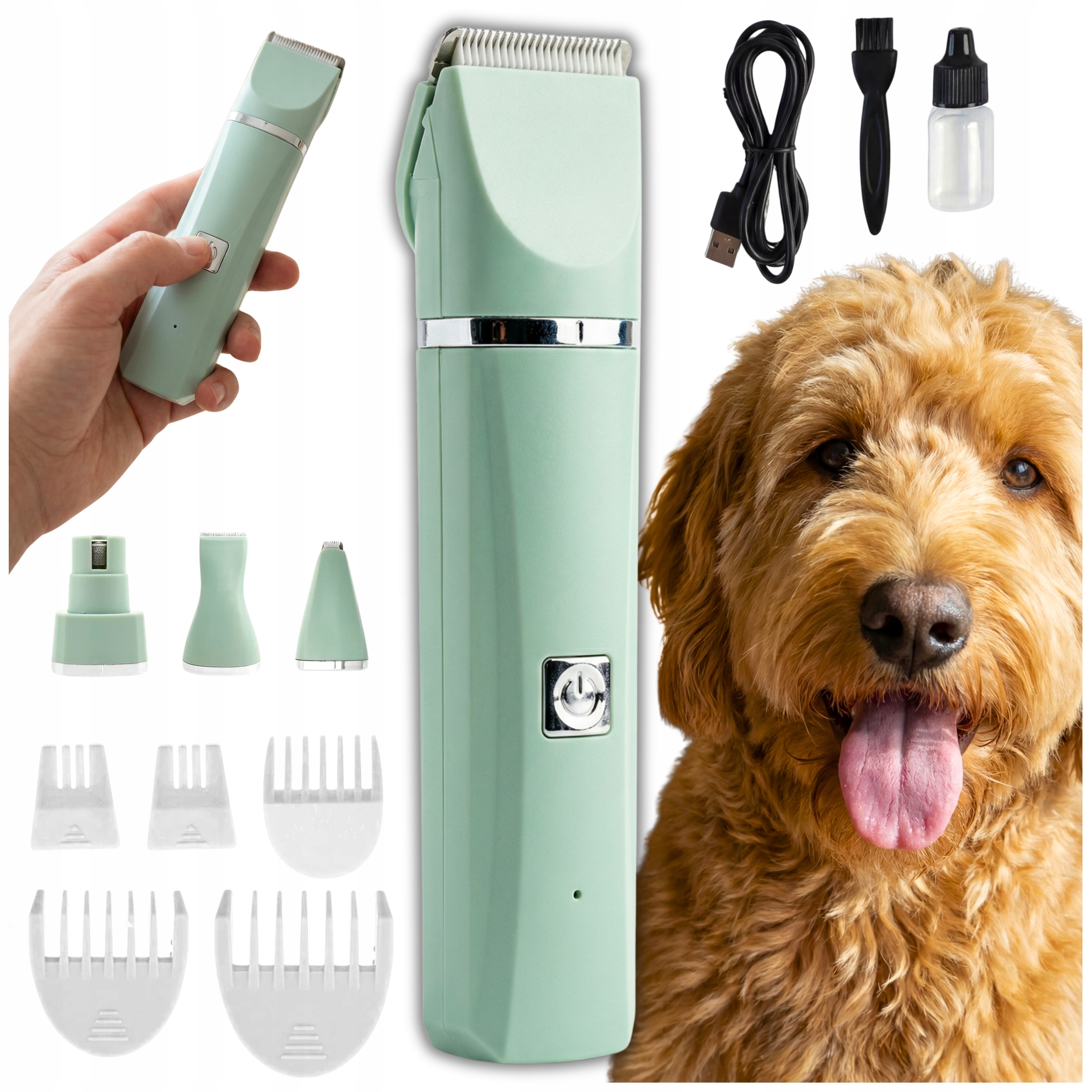 Levně Zastřihovač Zvířat Holicí Strojek Pro Psa Bezdrátový Pro Kočky