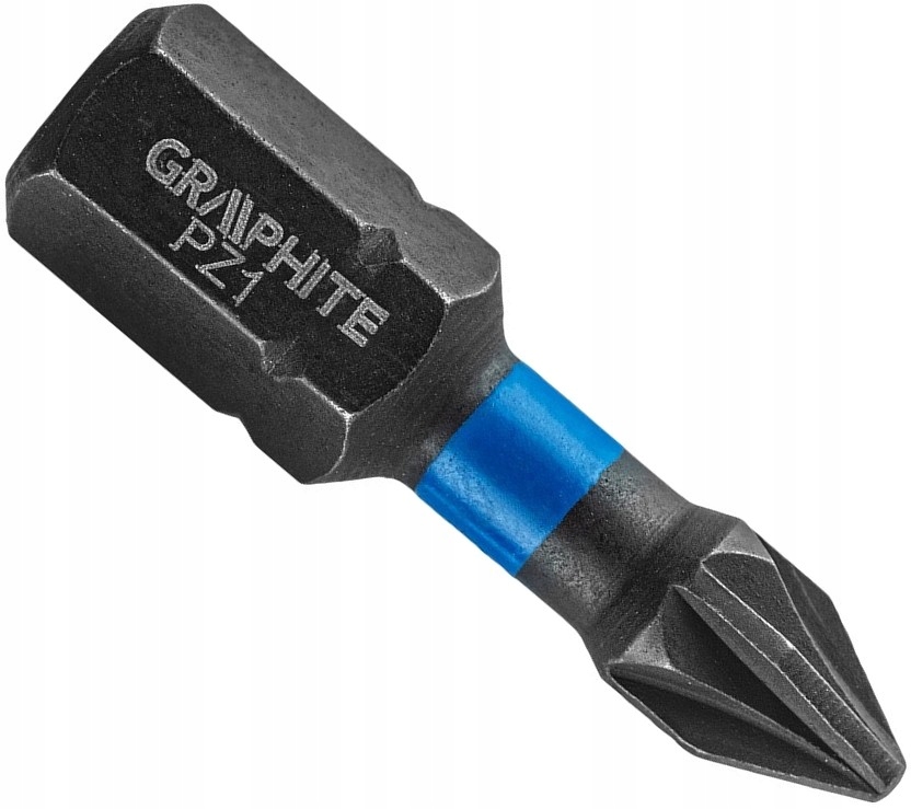 

Bit udarowy Końcówka wkrętak PZ1 x 25 mm Graphite