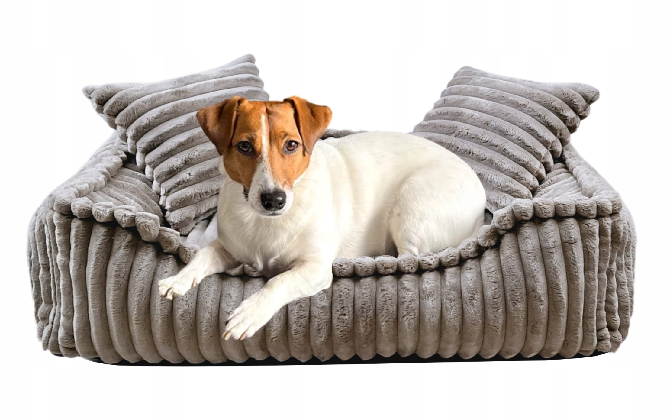 Legowisko dla psa kanapa Prestige Pet Cappucino, sofa kojec dla psa 85x70