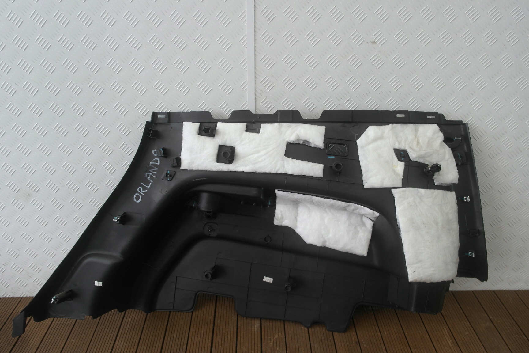 CHEVROLET ORLANDO and 10-18 boot upholstery left rear part OE