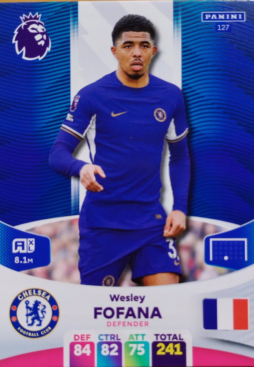 Premier League 2024 Chelsea 127 Wesley Fofana
