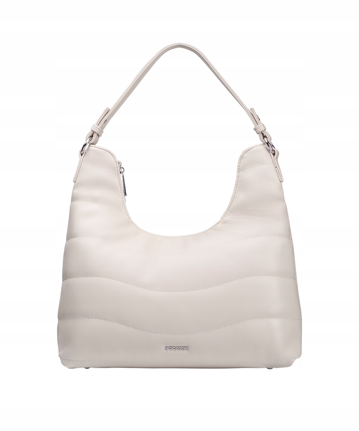 

Torebka Damska Puccini Jasny Beż BK1231157S-6B