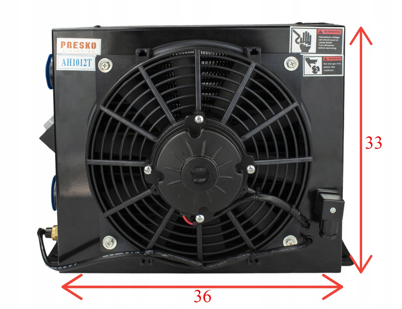 Chlodnica oleju hydraulicznego 100L min DC 12V Machine type Other