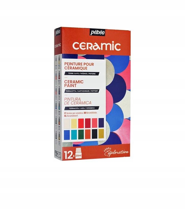 Barvy na keramiku Pebeo Explorer 12x20ml