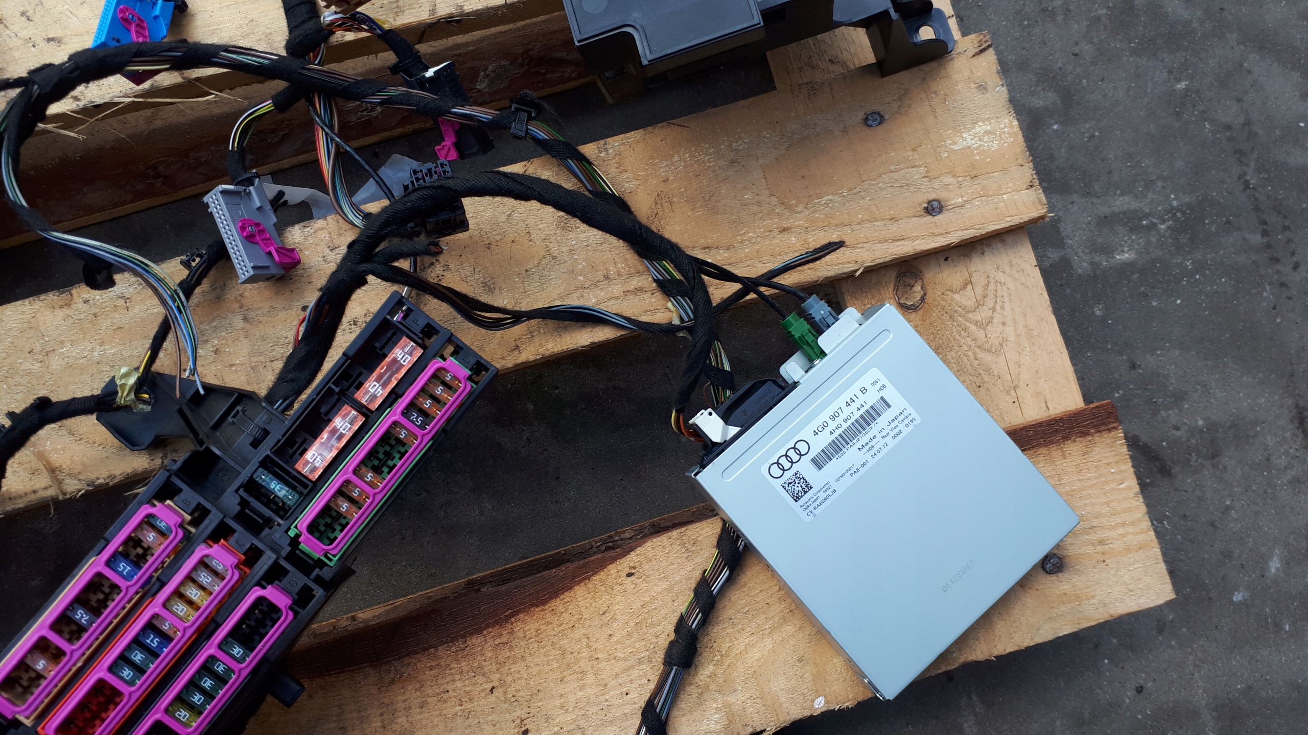 S6 C7 4G A6 module KAMERA reversing running board 4G0907441B