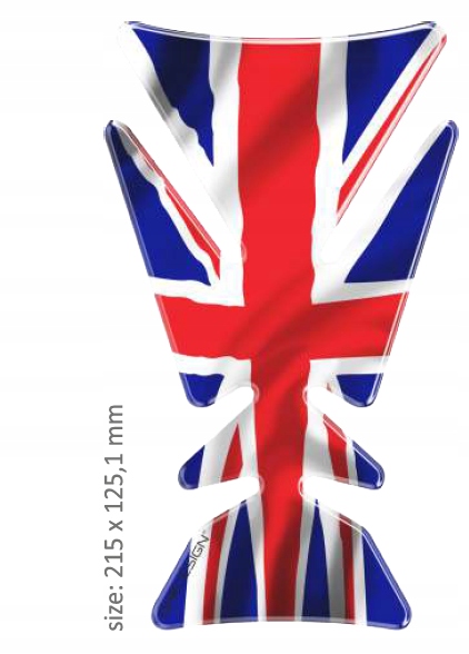 ONEDESIGN tankpad Engineering UK flag