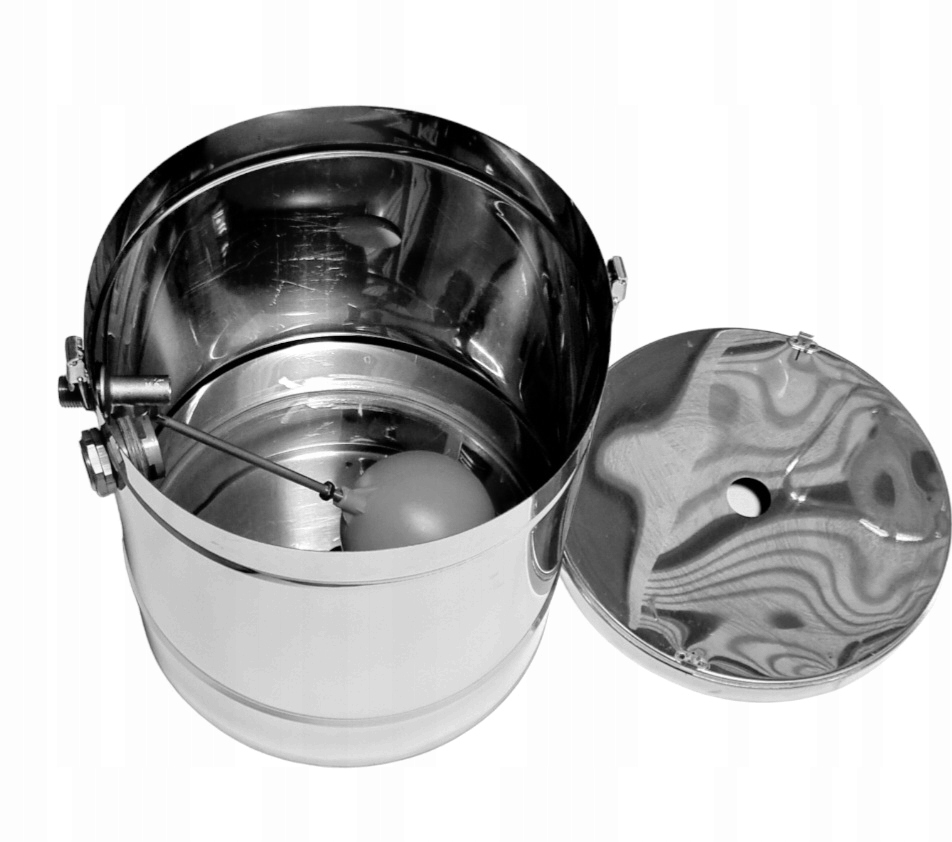 Prepadová expanzná nádoba 15 L do krbu Inox