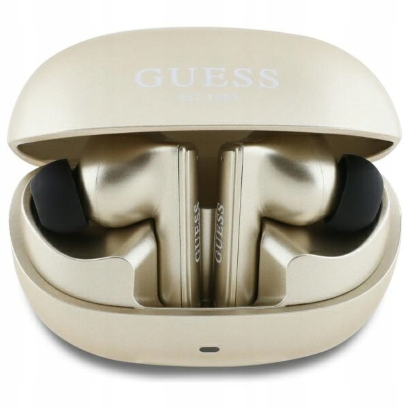 Guess Capsule Printed Logo Bluetooth sluchátka Tws Anc & Enc pouzdro