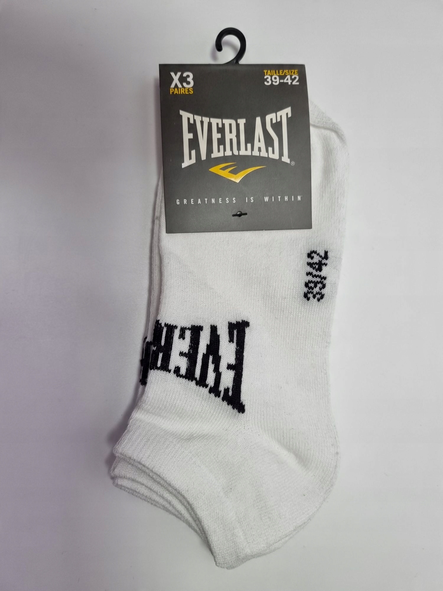 

Everlast Skarpety Stopki 9 Par Białe 39-42