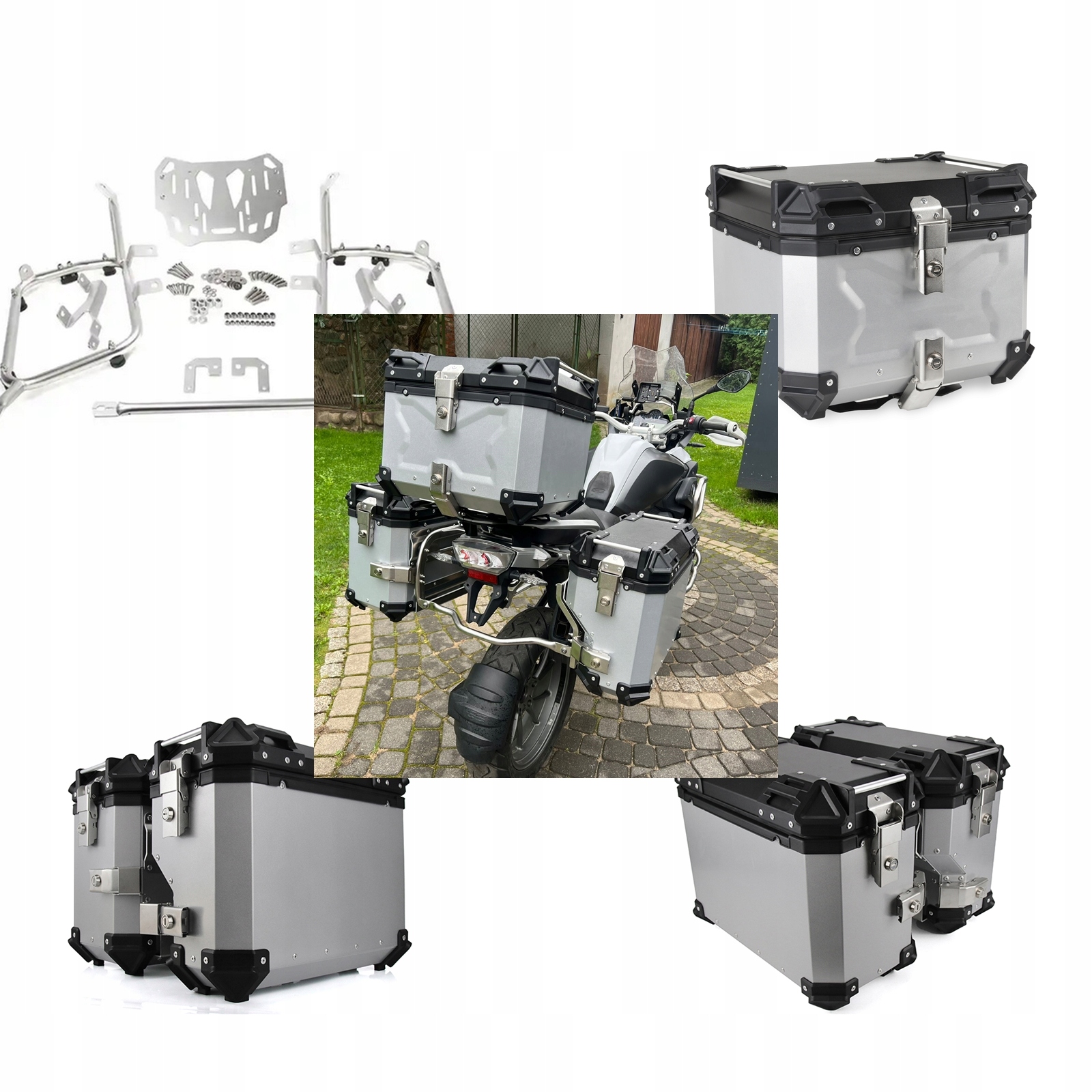 Kufry Hliníkové Boční Centrální Rámy Kawasaki Versys 1000 19-23