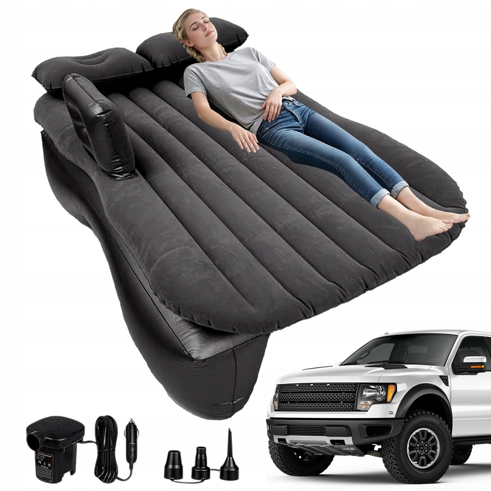 Automobilová Matrace Nafukovací auto Camping Travel Matrace