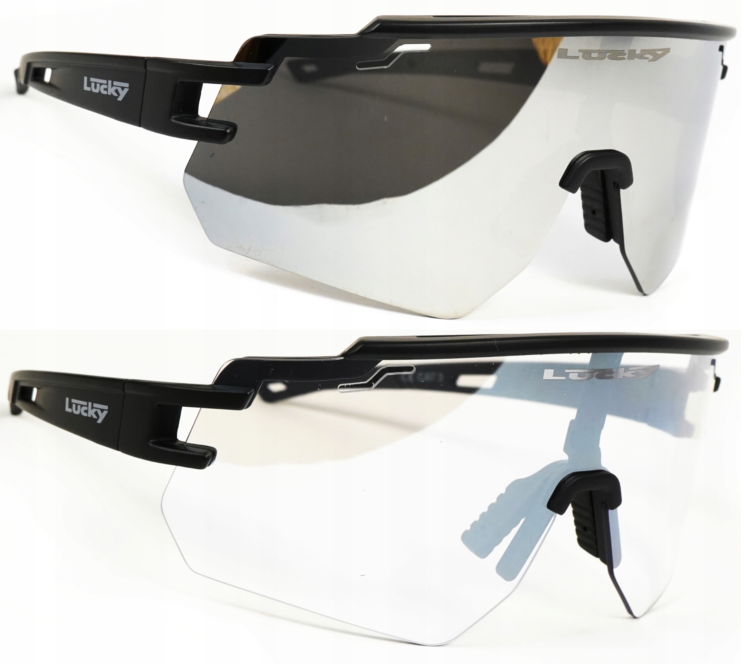 Fotochromatické zrcadlové brýle Lucky na kolo, sportovní sluneční brýle