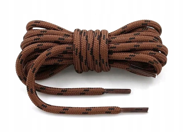 SZNURÓWKI SZNUROWADŁA TREKKINGOWE OKRĄGŁE - 120cm