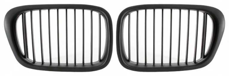 

Bmw 5 E39 00-04 Grill Nerka Atrapa Czarny Mat L+p