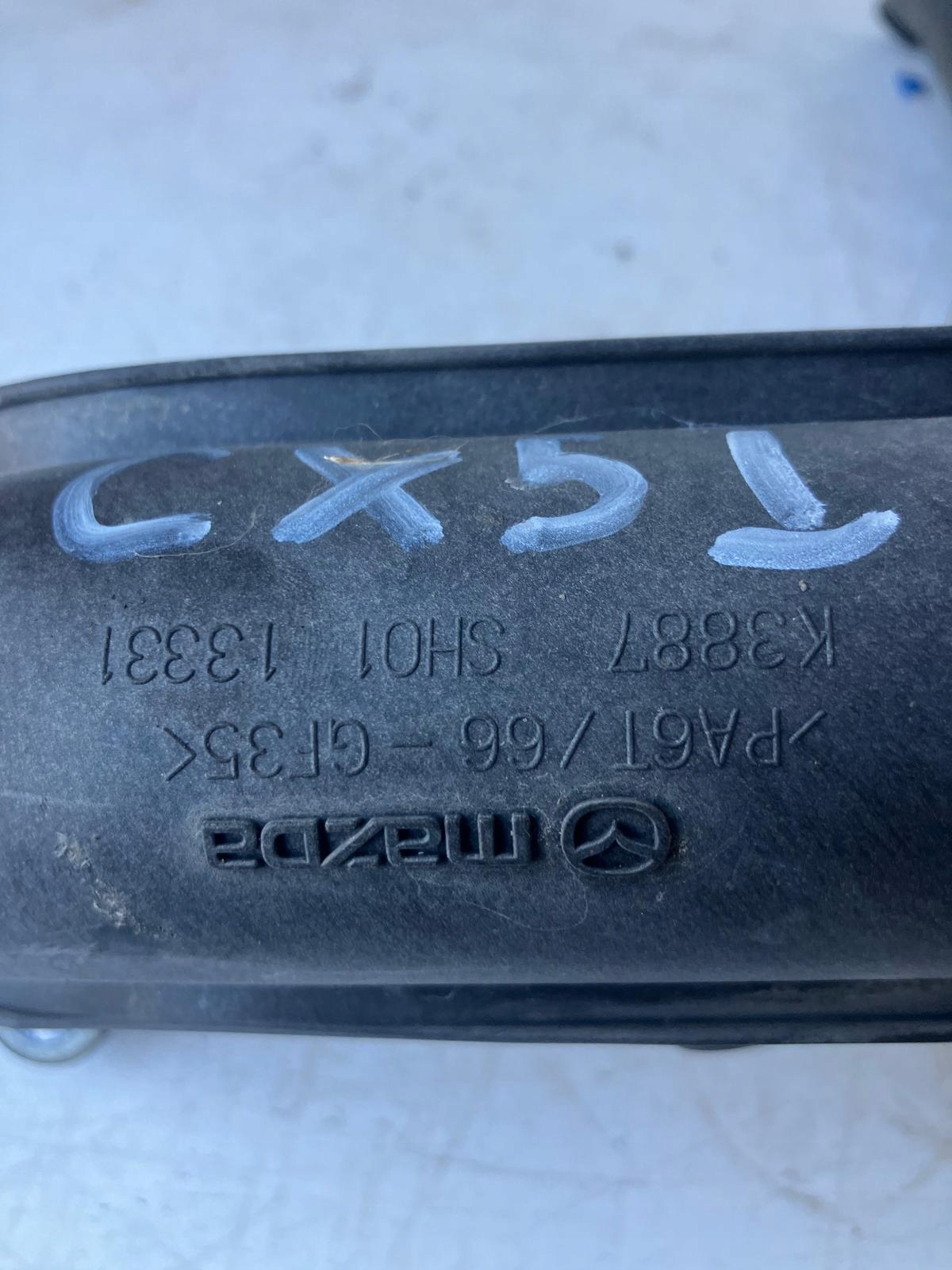 trouba intercoolera MAZDA CX5 a 2.2 D SH0113331 SH0113330