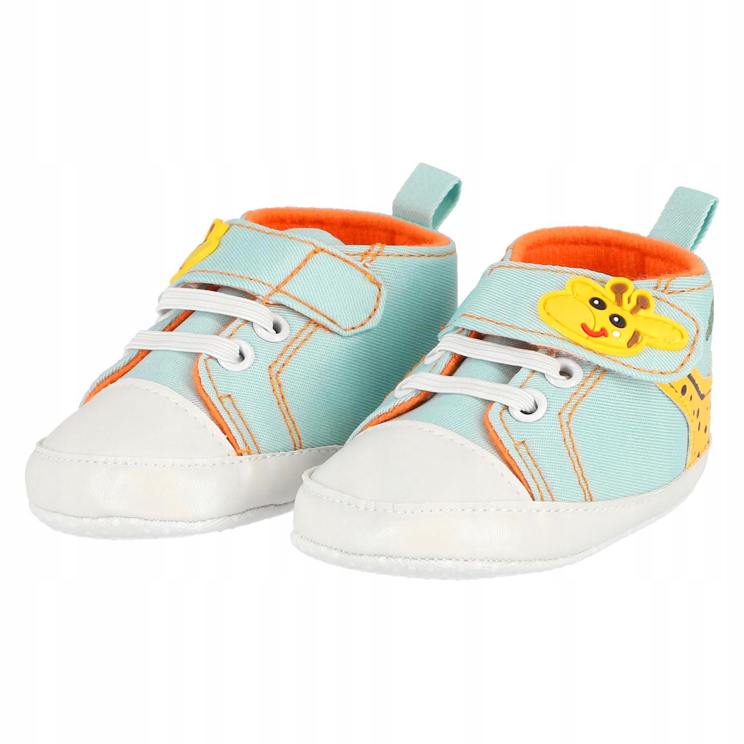 

Niemowlęce buciki niechodki sneakersy 0-6m r. 17