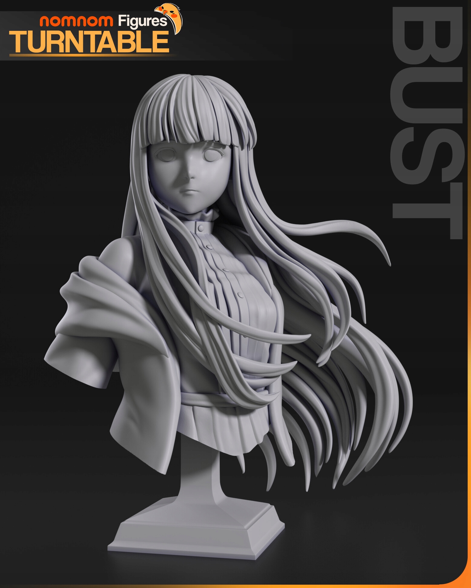 Figurka Fern Sousou no Frieren Busta NomNom Figures 3D tisk