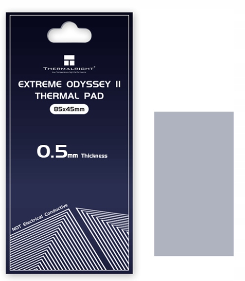 

Termopad Thermalright Extreme II 85x45x0.5mm 14.8W