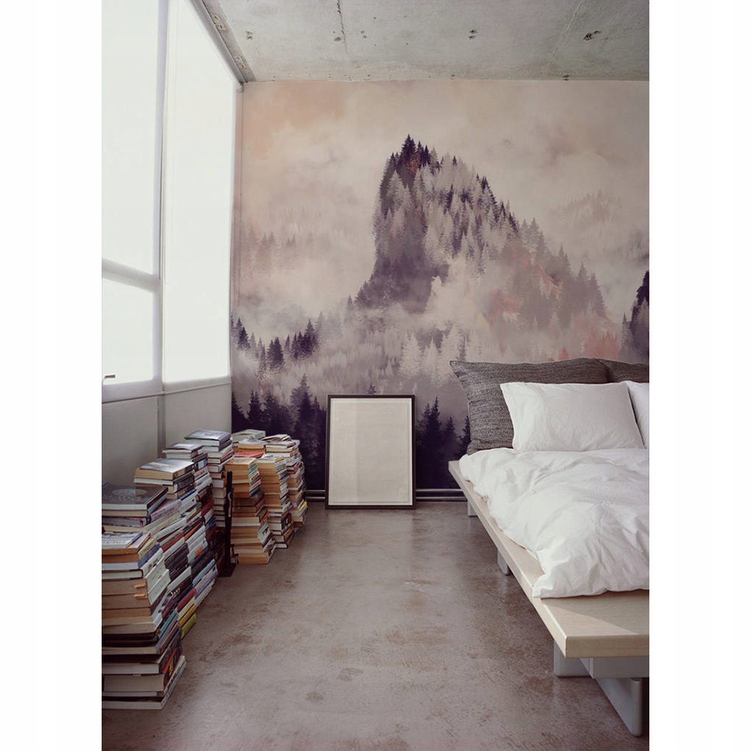 

Foto tapeta samoprzylepna Purpurowa góra 152x104cm