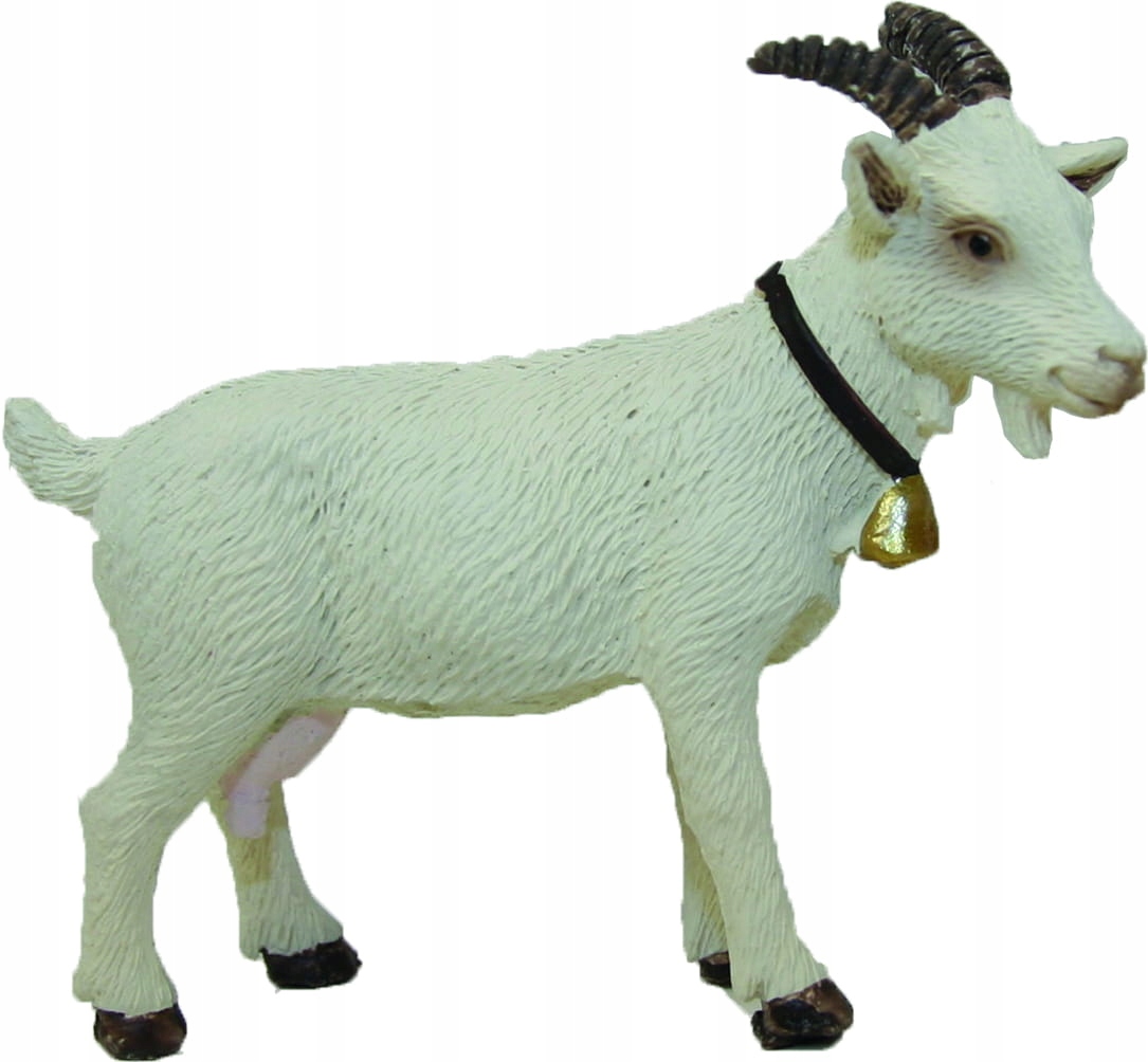 

Biała Koza do Szopki- 5,7cm wys. do figur 10-12cm