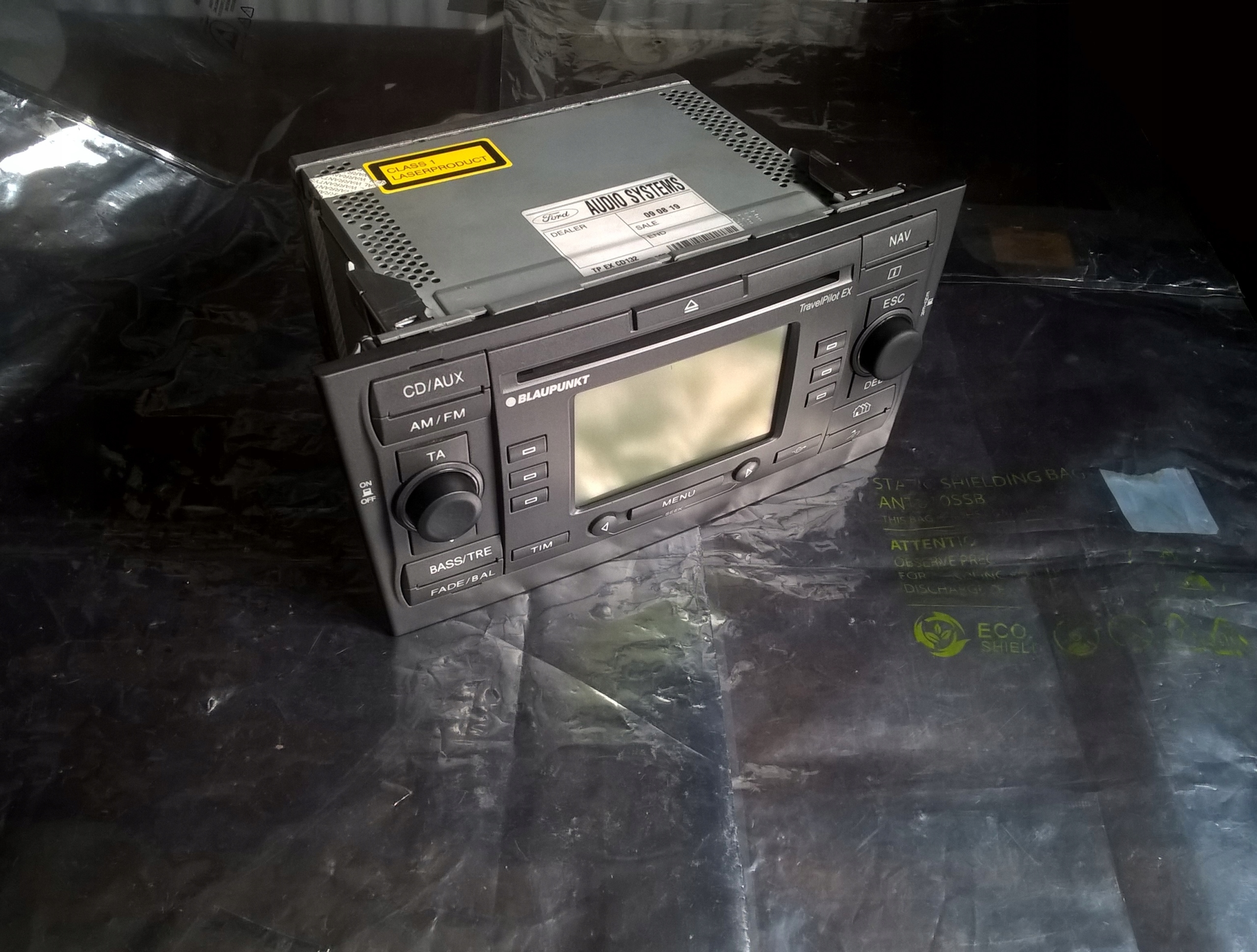 5s7t-18k931-bd - FORD MONDEO MK3 РАДИО НАВИГАЦИЯ BLAUPUNKT EX MP3