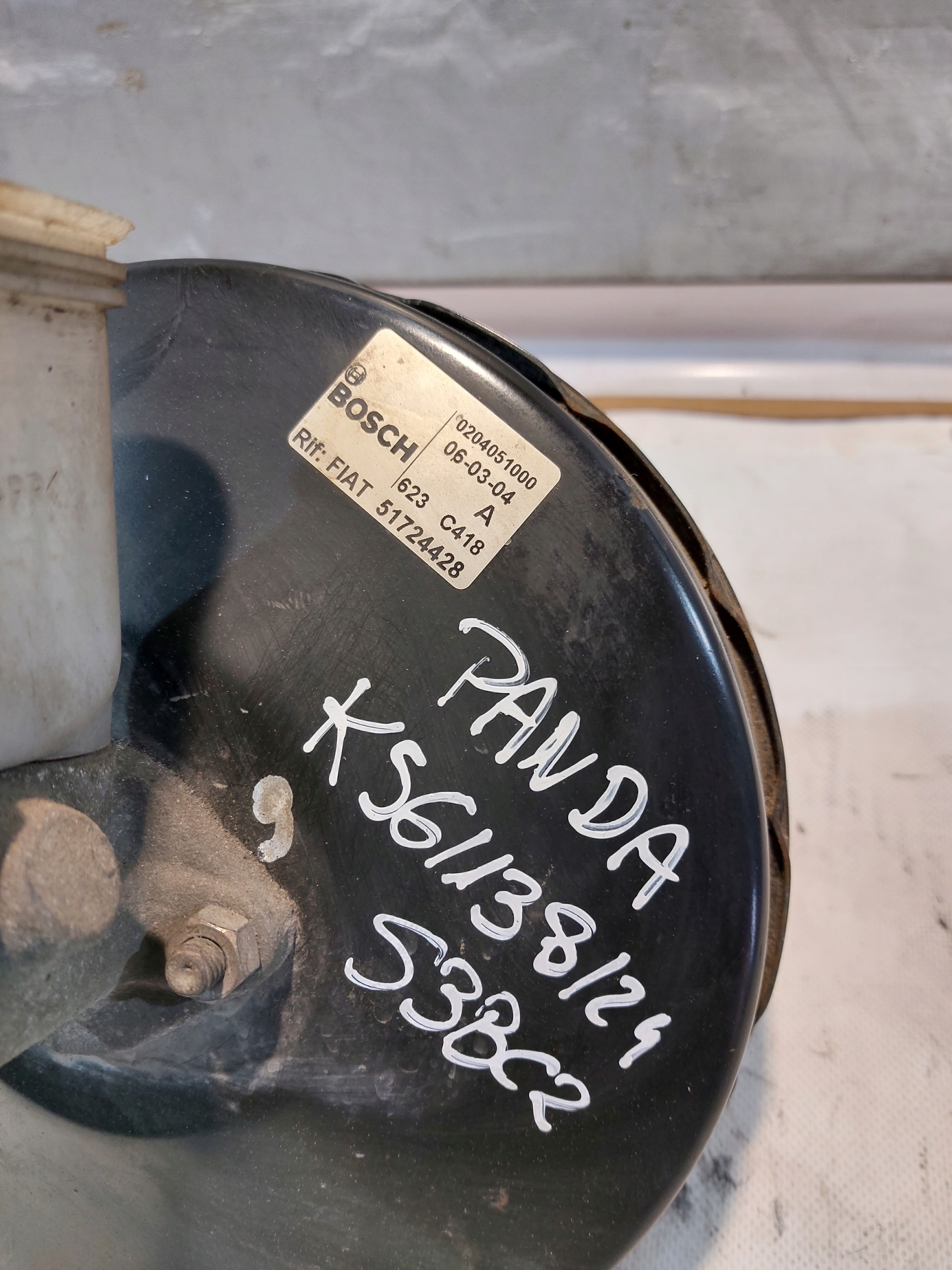 servo pump brake FIAT PANDA II 1.1