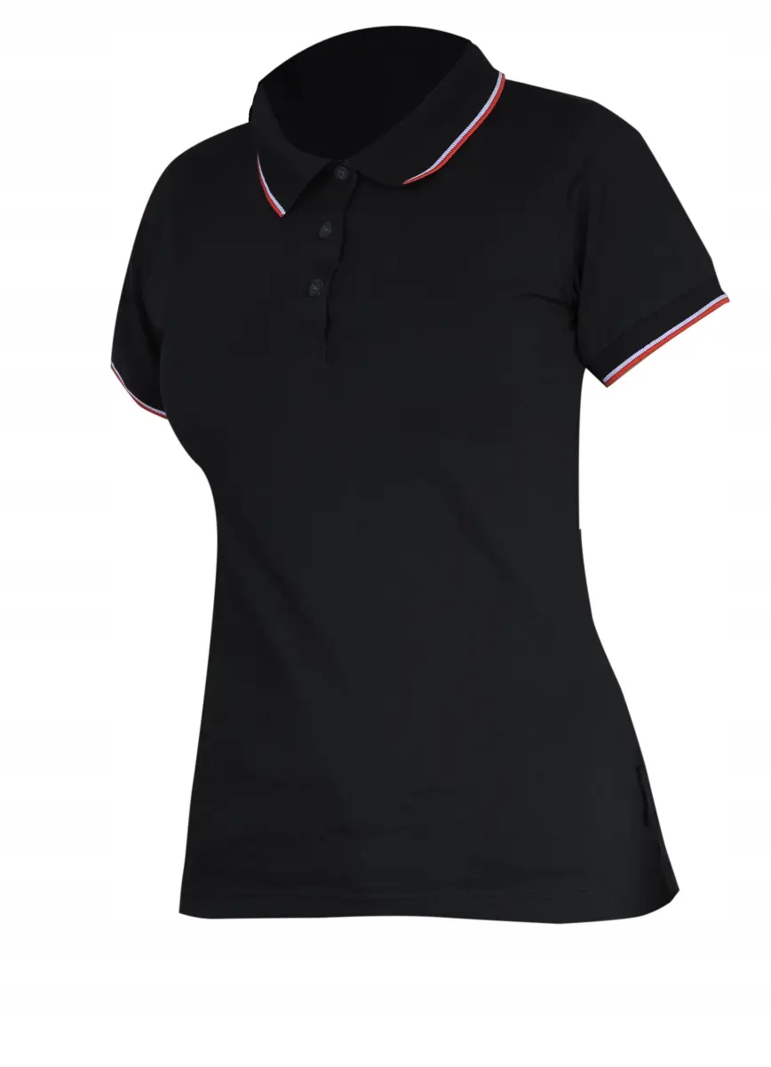 Koszulka polo damska 190g/m², czarna, 3XL LAHTI PRO (L4031706)