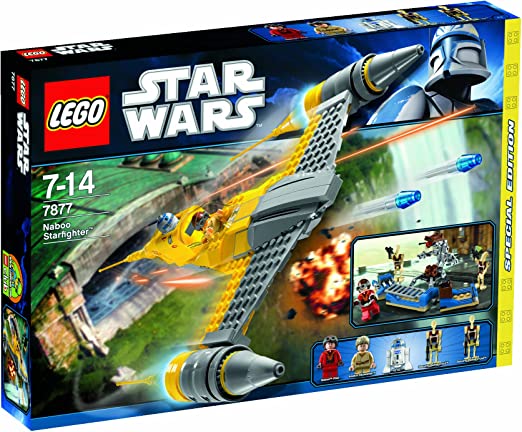 Klocki Lego Star Wars Zestaw Naboo Starfighter 7877