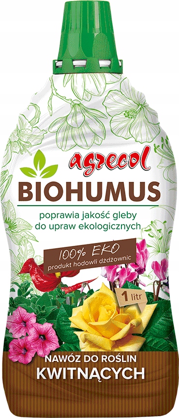 

Biohumus Nawóz Do Roślin Kwitnących 1L na 16L wody