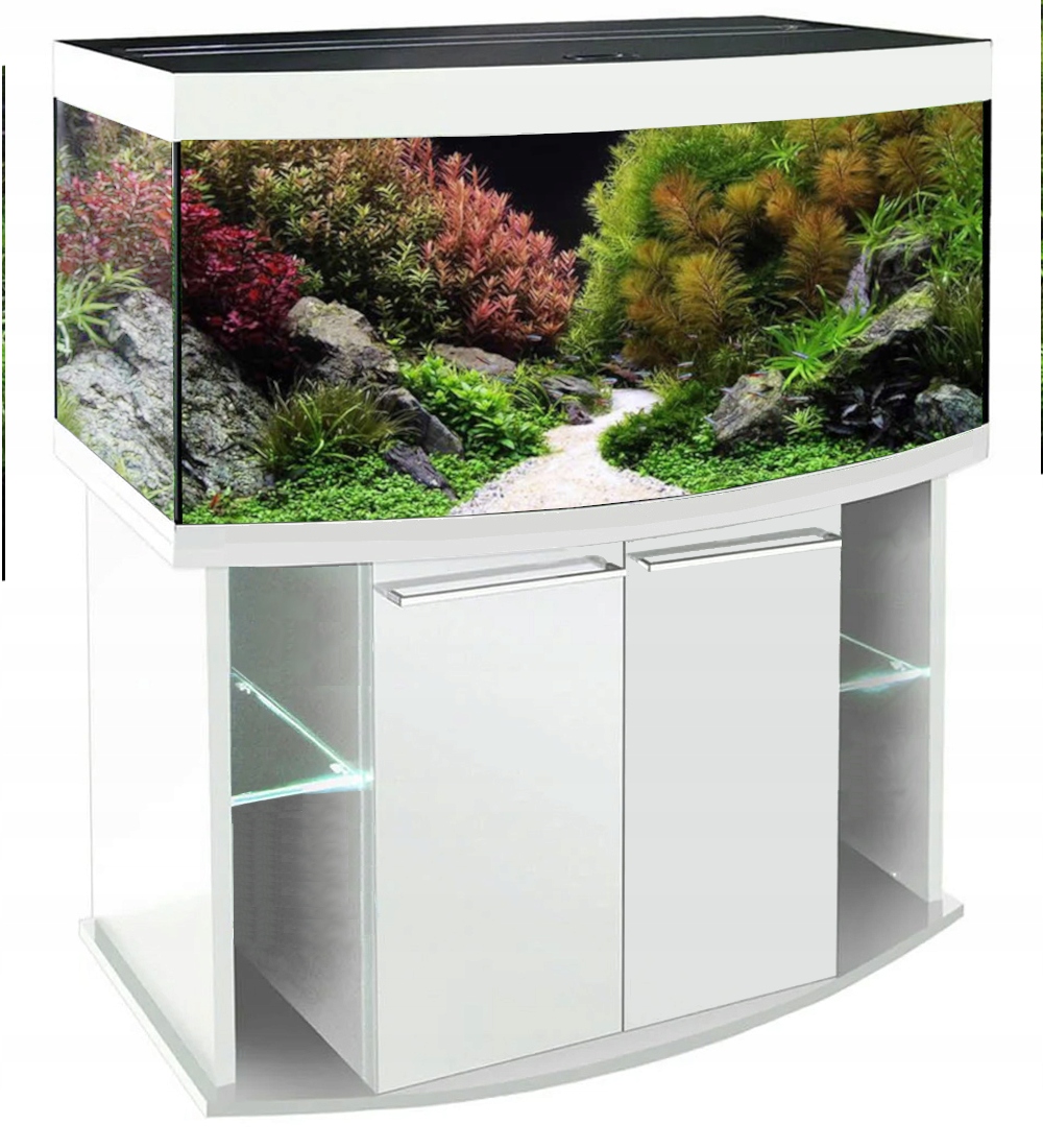 KOMODA POD AKWARIUM 100x40x60 PROFIL BIAŁA +MATA+3gratisy